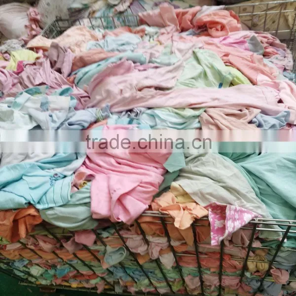 Second Hand Light Color Clothing Wiping Rags photo-4