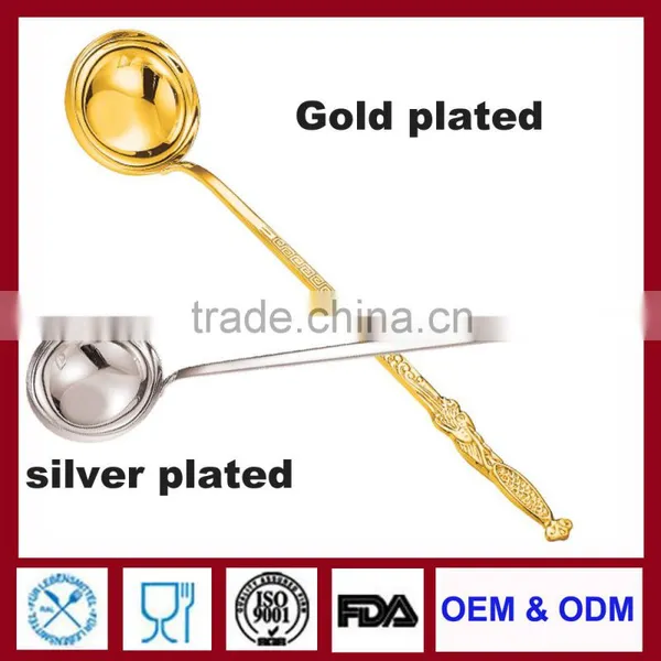 Silver Spoon Restaurant Serving Spoons Catering Spoons Chinese Soup Spoons Soup Ladle Asian Soup Spoons