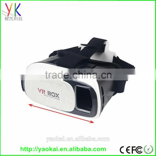 2016 Hot Selling Virtual Reality Glasses Case Plastic Google Cardboard 3D VR BOX 2.0 Adjustable 3D VR photo-6