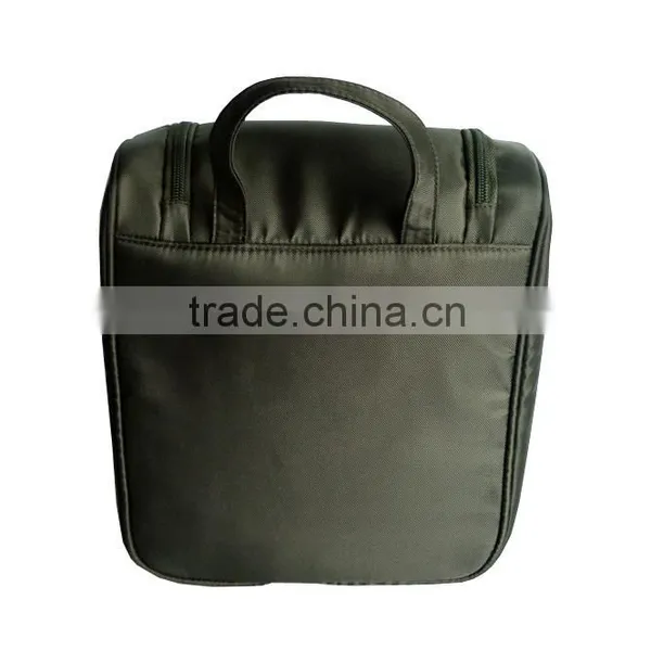 2016 Latest USA Style Polyester Low Moq Custom Travel Wash Bag Toiletry Bag for Men photo-3