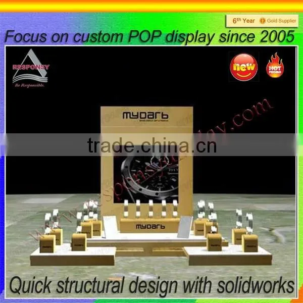 Shenzhen Christmas Gift Bamboo Wood Watch Oem Display photo-2