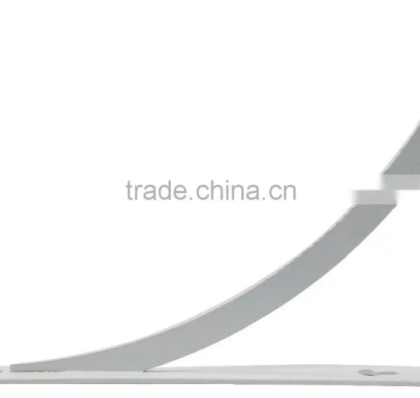 White Triangle Metal Shelf Brackets 5 Sizes Available to Meet Different Sizes of Shelves photo-2