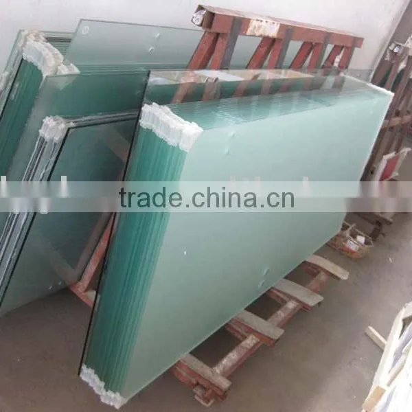 Acid Etched Glass Door
