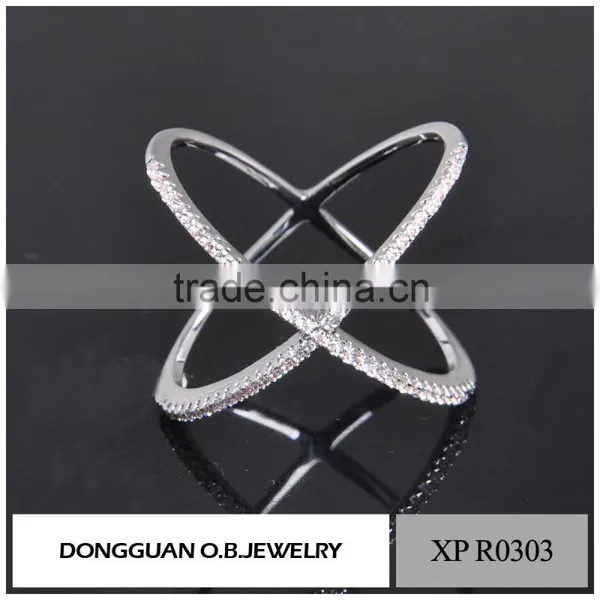 Custom Ladies White Gold Fashion Ring Finger Rings Photos Wholesale photo-5