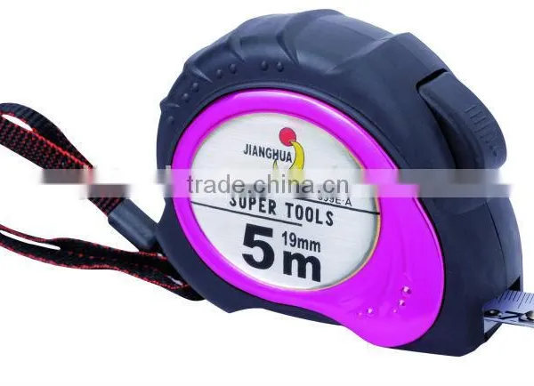 Double Side Embossed Tape Measure With Rubber Coated OEM Brand Steel Measuring Tape From CE ISO9001 BSCI Factory photo-5