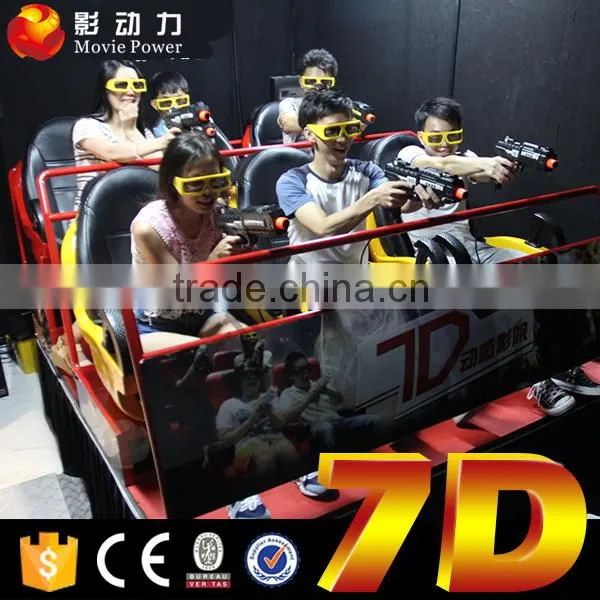 Quick Return Economic 7d Projector Cinema With Interactive Game photo-2