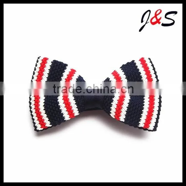 2015 Latest Fashion Green Knit Bow Tie With Wihte DotKB030 photo-3