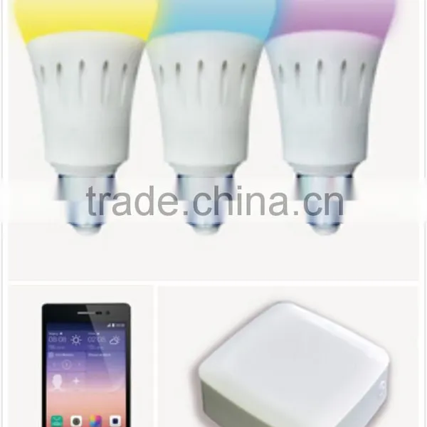Smart LED Bulb Light 7W Mobile Bluetooth Control Lamp Color Changeable photo-2