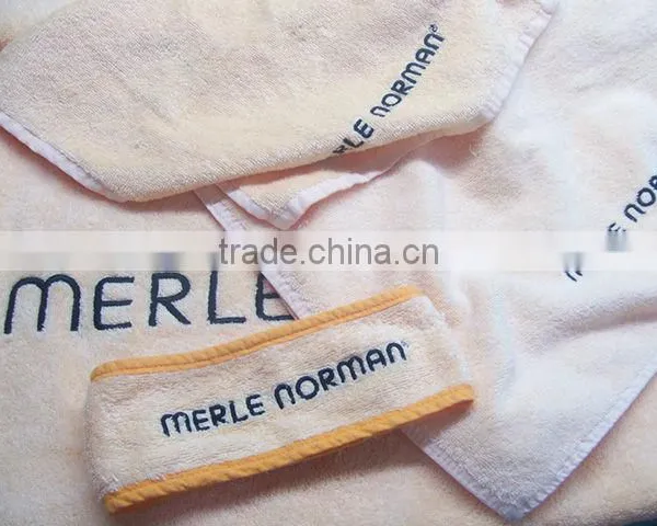 Hot Sale Good Quality 100% Cotton Saloon Towels Set photo-2