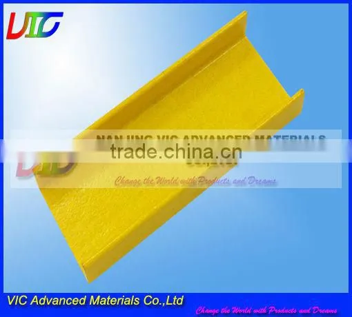 Fiberglass U Channel,Professional Supplier,pultrusion Moulding,High Stifness photo-4