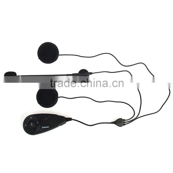 Factory!!V5 Motorcycle Helmet Headset Bluetooth Talkie Walkie for 1200m 5 Riders Full Duplex Talking Simultaneously photo-4