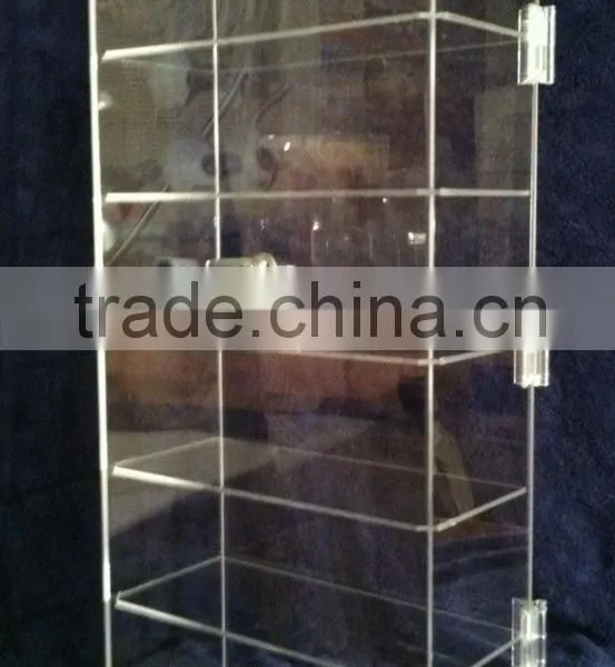 Acrylic Lucite Countertop Display Case ShowCase Box Cabinet 9 1/2" x 7" x 19" photo-3