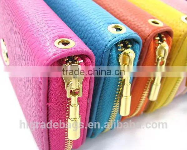Fashion Lady Cheap Leather Wallet photo-6