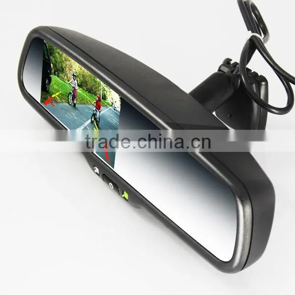 Factory Price ! 4.3 Inch Interior Car Parking Sensor Rearview Monitor With 4 Replaceable Detectors photo-4