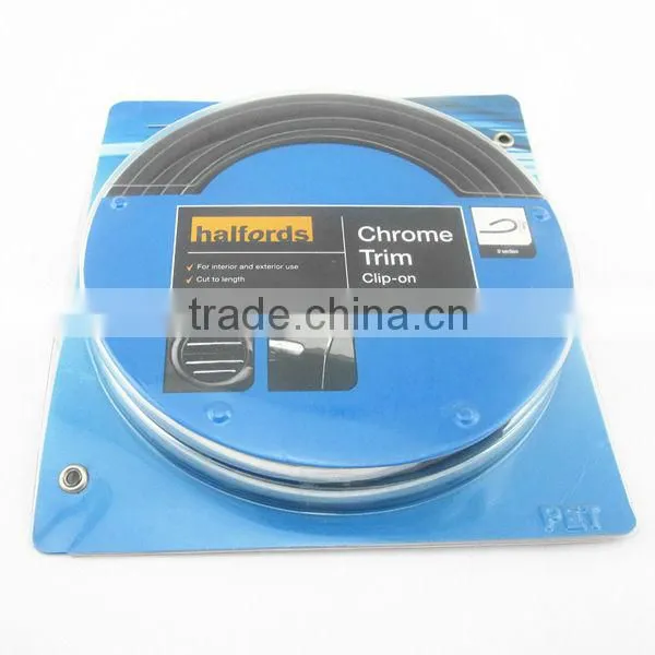 3M Silver Car Edge Guard & Bumper Molding,flexible Plastic Trim (PVC Edge Trim Strips) photo-3