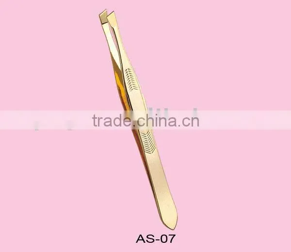 Tweezer/flat stainless steel tweezers
