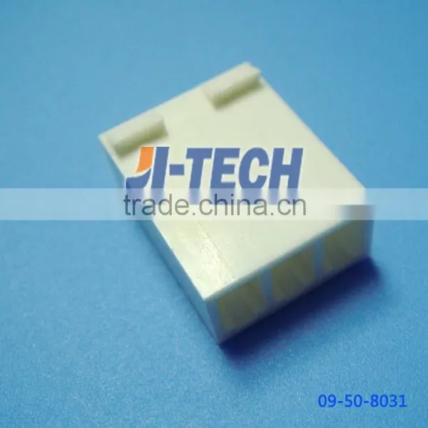 3.96mm Pitch Crimp Terminal Housing Connector Female 3 Pin Connector 41695 Series Molex Connector 09-50-8031 Friction Ramp photo-3