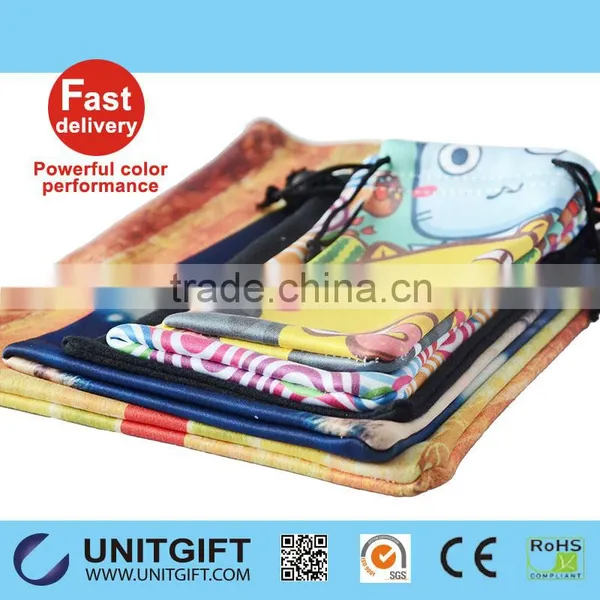 Microfiber Drawstring Lens Pouch for Jewelry Pouch photo-2
