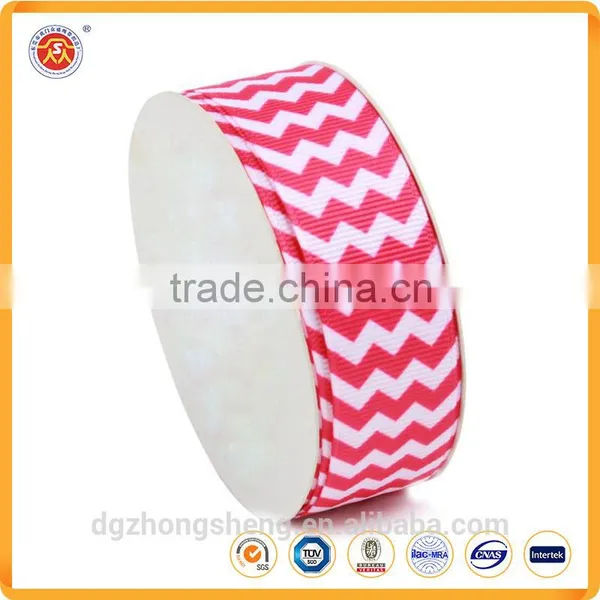 Silk Ink Printing New Design Grosgrain Ribbons for Gifts photo-3