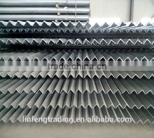 Black Hot Rolled Mild Carbon Q235 SS400 A36 Steel Angle Bar, Angle Steel photo-2
