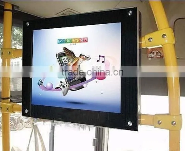 Hot 19 Inch Ceiling Mounted Bus Advertising Digital Signage for 1080p Video Display Support Wifi 3g for Bus Advertising photo-5