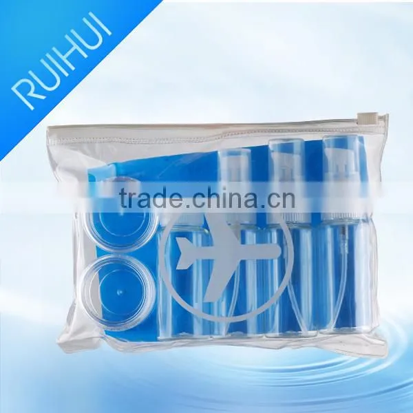 COSTOMER DPP ESIGENED SETS TRAVEL SETS plastic bottle travel set