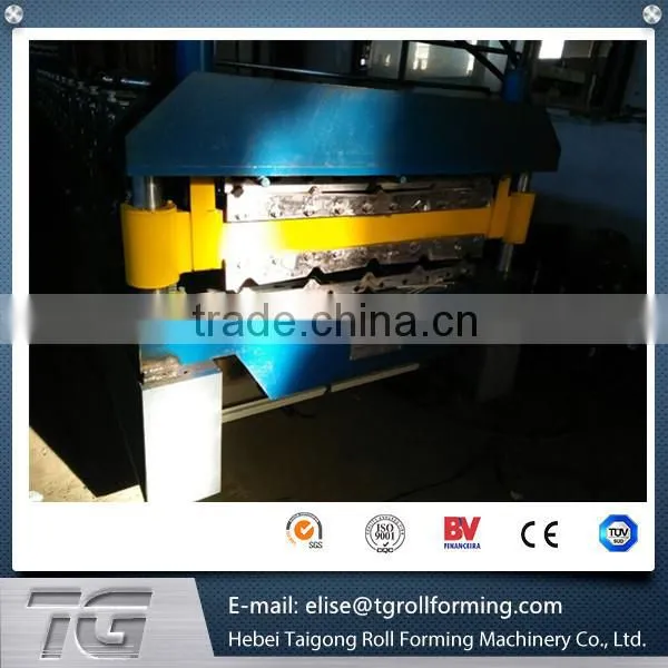 Double Layer Roof and Wall Roll Forming Machine/ Roof and Wall Tile Making Machine photo-6
