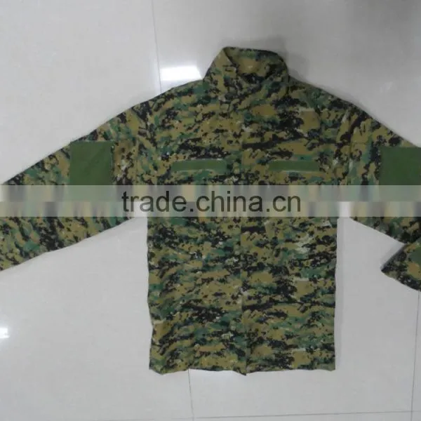 Digital Camouflage Suit Men's Combat Hunting Uniform Wargame Paintball Clothing