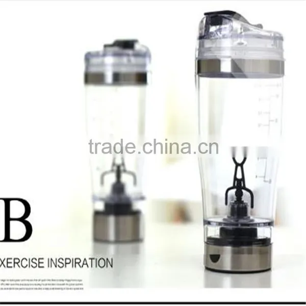 18oz/20oz Leakproof Protein Powder Shake Bottle With Cap Electric Portable Mixer Bottle photo-3