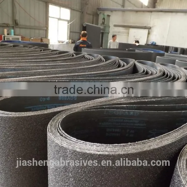 OU DOMINATE SCY398 Cheap Abrasive Belt And Roll Wide Sand Belt For Wood Metal Emery Belt Lots Size photo-3