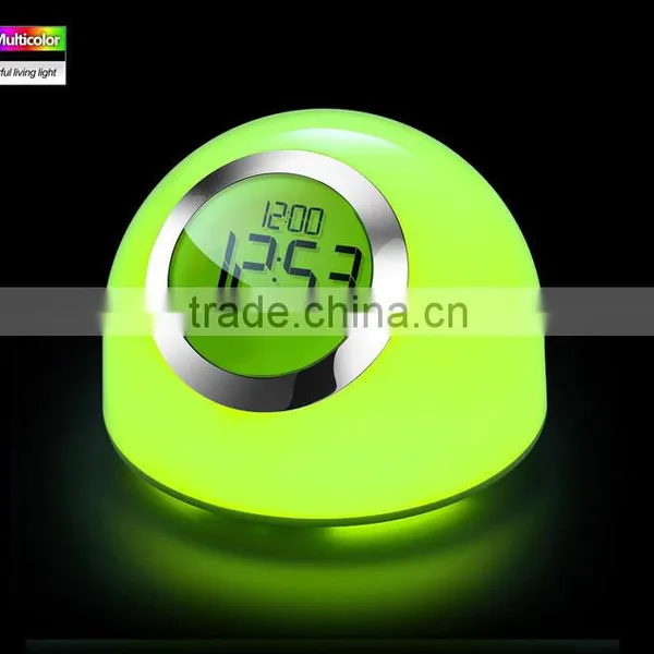 Led Lamp Table With Digital Clock photo-5