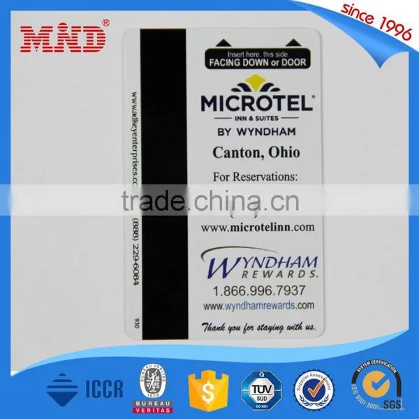 MDP159 Pvc Plastic Cards 30mil Hico Magnetic Magstripe Card photo-6