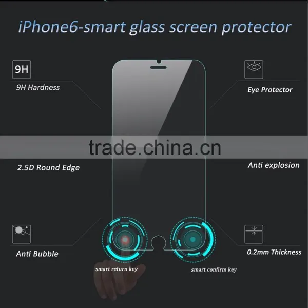 HUYSHE Fulljion Smart Tempered Glass Screen Protector for Iphone6 6s photo-3