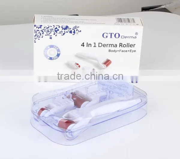 Manufacturer Low Price Medical Grade Stainless Steel 4in1 Derma Roller photo-6