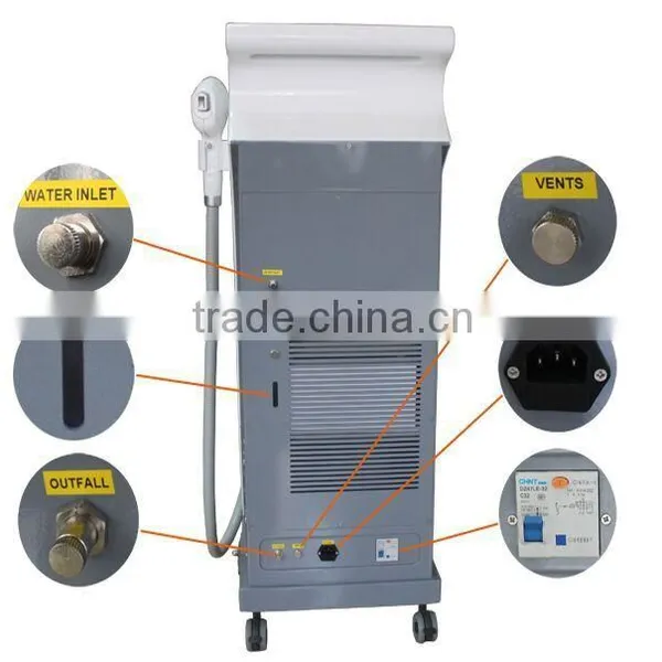 Alexandrite Laser no Pain Strong Power Hair Removal Machine 808 Diode Face Body Hair Rmeoval photo-2