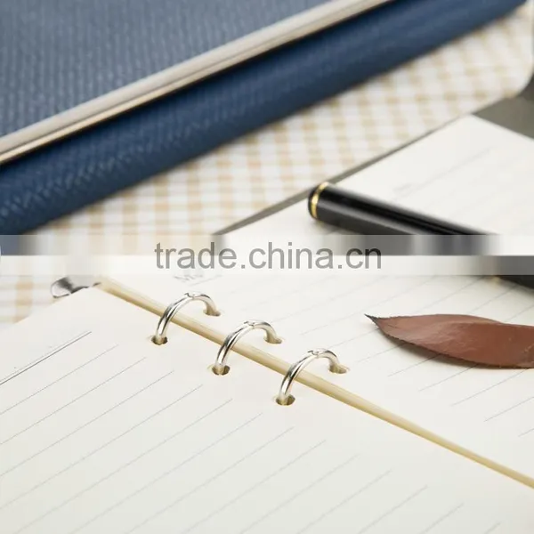 Luxury Embroider pu Leater Business Notebook With Clasp Closure photo-5