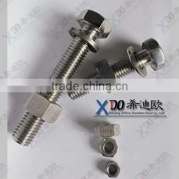 en 2.4816 Alloy 600 En2.4851 Alloy601stainless Steel Bolt and Nut Allibaba Com photo-3