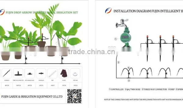 Agriculture&Garden Drip Arrow and Micro Ground Inserted Sprinkler Intellingent Small Irrigation Sets photo-3