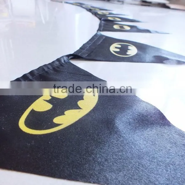 Birthdays Festivals Christmas Decorations Party Superhero Color Flag photo-6