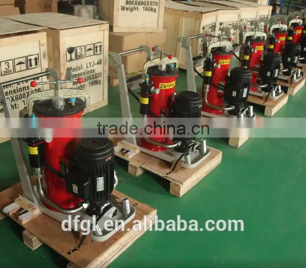 New Generation Oil Purification Equipment LYJ-40*10 Hydraulic Oil Filter Cart photo-6