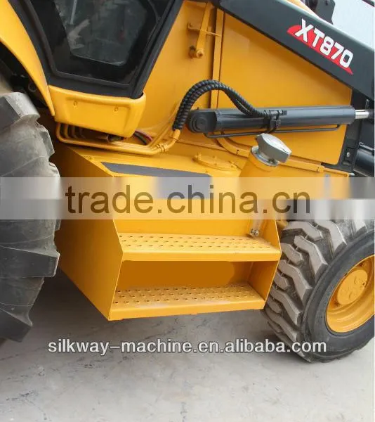 2017 Hot Sale Construction Machinery XT870 JC-B Tech. New Backhoe Loader With Price photo-4