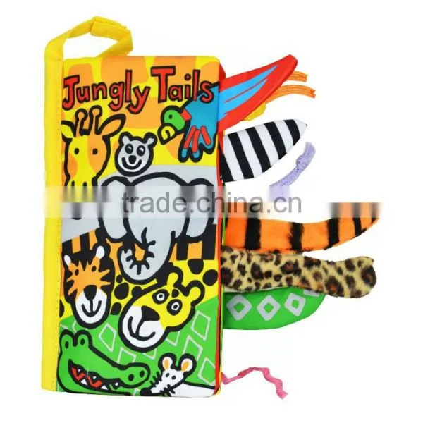 Baby Soft Toy Early Educational Preschool Fabric Cloth Book photo-2