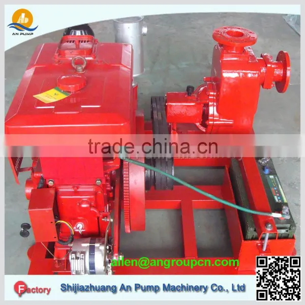 Portable Centrifugal Diesel Engine Self Priming Water Pump for Irrigation photo-4