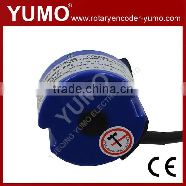 OEM YUMO IHU4808 Shaft Size 8mm Servo Motor Encoder Hollow Shaft Rotary Encoder photo-4