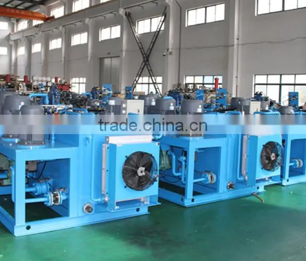 Vulcanizing machine hydraulic system