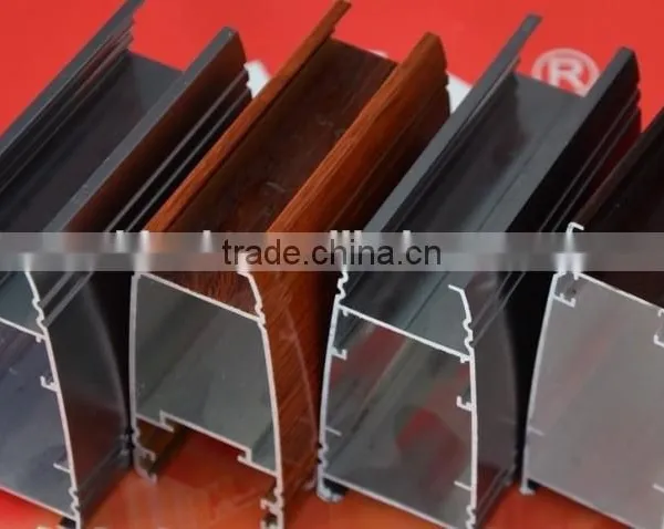 Alloy T5 T6 6000series Selling Aluminum Extruded Frame Profile for Windows and Sliding Door Wardrobe Hardware Accessory photo-3