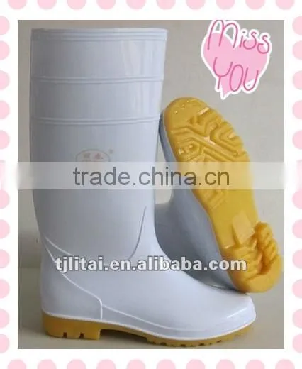 CE Standard PVC Construction Mud Safety Rain Boots Made in Tianjin of China photo-6