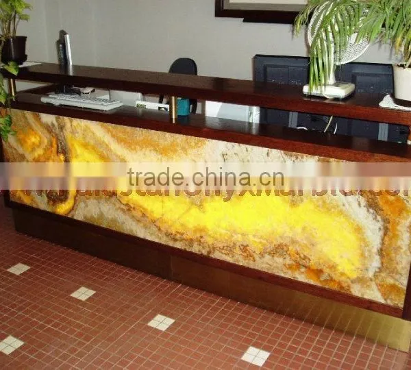 MANUFACTURER AND EXPORTERS MODERN DESIGN ONYX RECEPTION COUNTERS photo-2