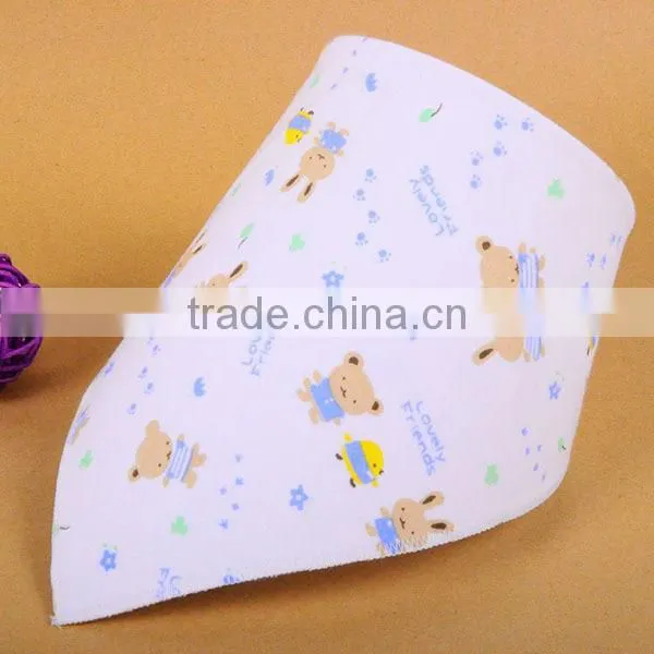 Trangle Cotton Triangle Baby Bib Wholesale photo-5