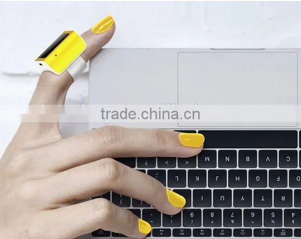 2016 Hot Selling Cute Fashional Wireless Finger Mouse 3D Mouse Beautiful Design Wearable Wireless Bluetooth 3d Finger Mouse photo-2